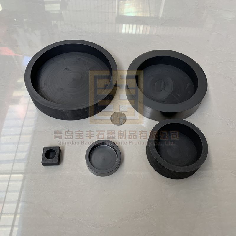 Graphite disc graphite disc graphite crucible graphite evaporating dish experimental smelting in stock supply.