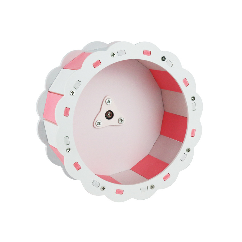 Sunflower Running Wheel (Screw Assembly) Hamster Silent Runner Golden Bear Treadmill Pet Sports Toy