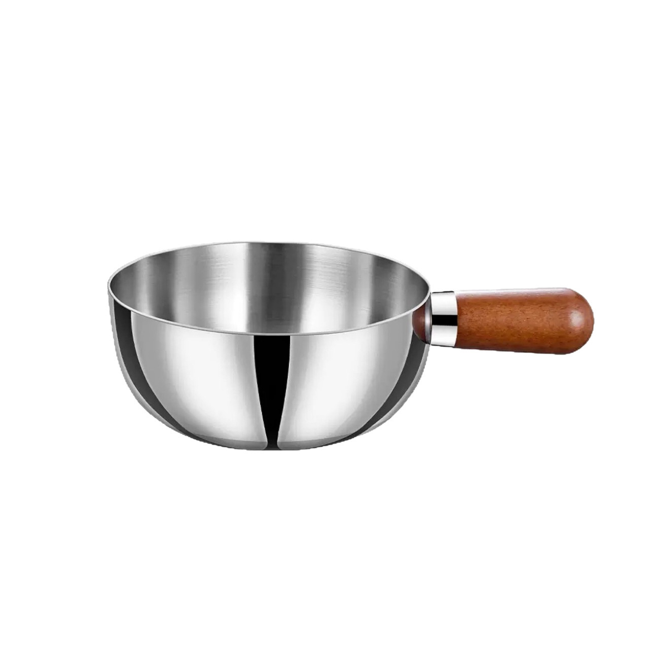 Stainless Steel Small Milk Pot Food Grade Stainless Steel Handle Bowl Instant Noodle Bowl Hot Oil Pot Salad Bowl Soup Pot Rice Bowl