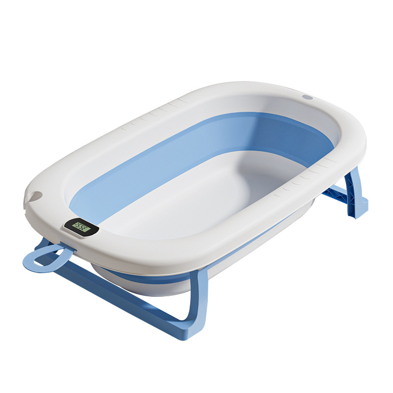 Baby Bathtub Bathtub Baby Foldable Toddler Sitting Large Bath Bucket Children's Household Newborn Children's Products