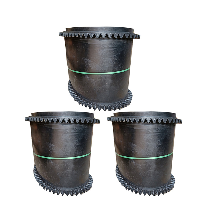 Iron remover ring belt rubber belt conveyor belt scraper iron unloading belt iron remover accessories interface high temperature resistance