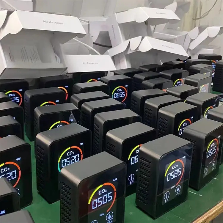 Formaldehyde Detector Carbon Dioxide Detector Tvoc Co2 Carbon Dioxide Monitor Outdoor Camping