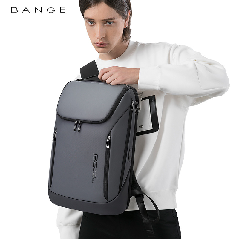 BANGE New Backpack Men's Business Backpack Korean Large Capacity Computer Travel Men's Backpack backpack