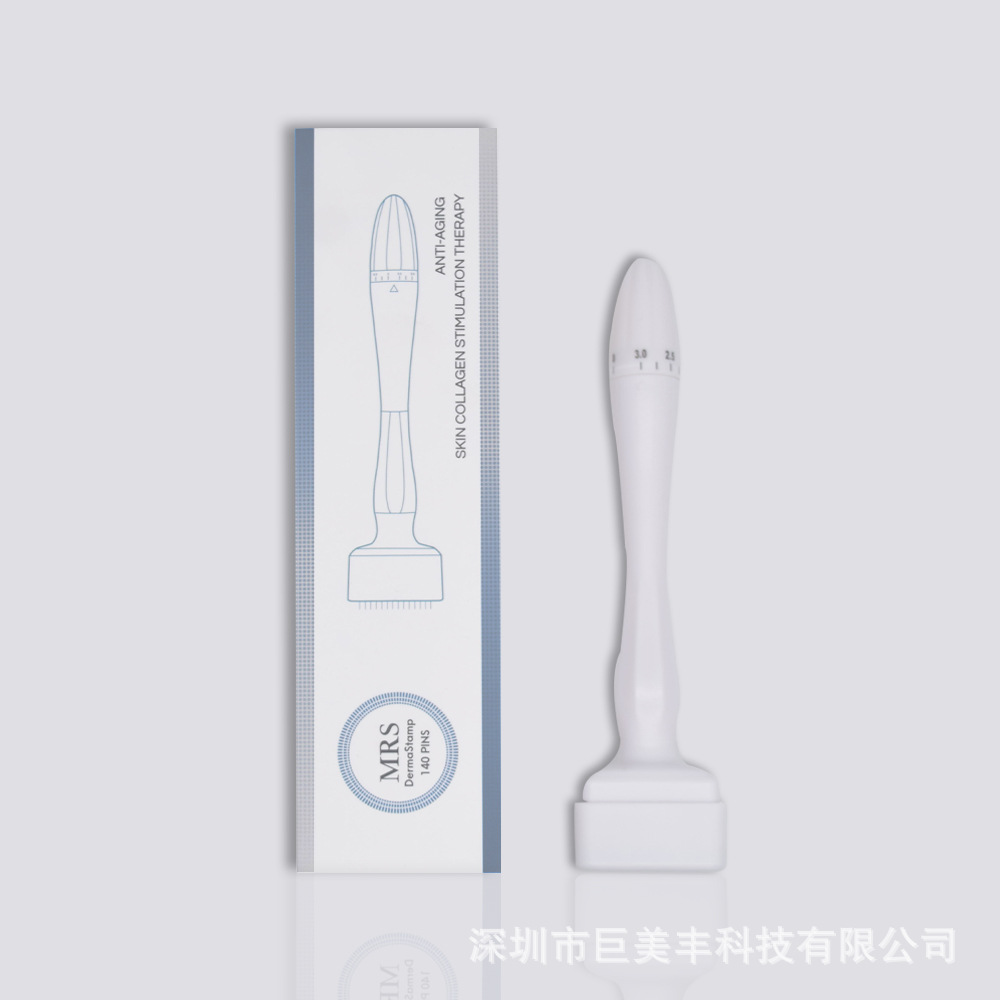 140 Needles Adjustable Size Stamping Type Microneedle Stamp Microneedle