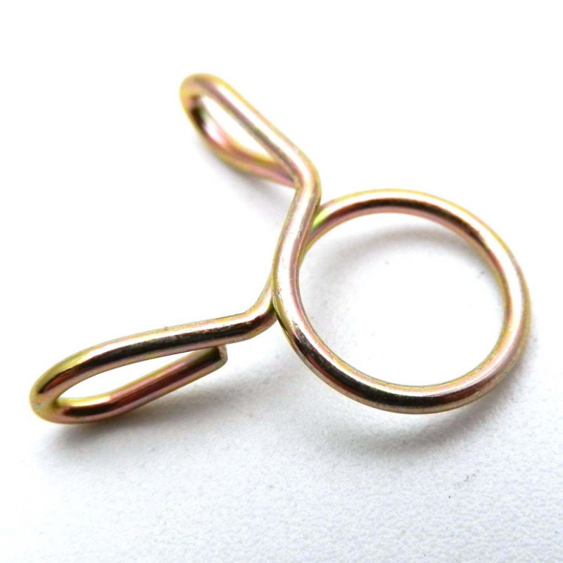 50/40/30/20/10Pcs 8mm Oil Hose Clamps Motorcycle Scooter Atv