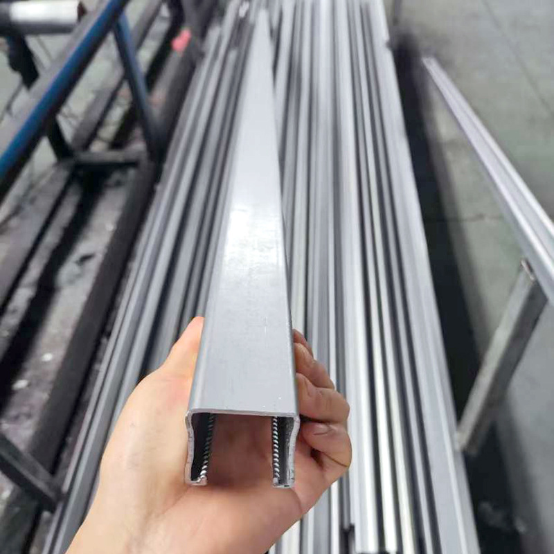 Zinc aluminum magnesium c steel photovoltaic bracket 41*41 steel structure bracket hot galvanized trough cable tray seismic bracket