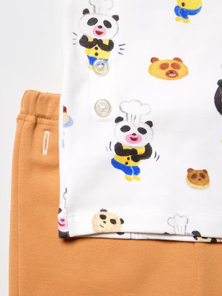 Youyi K's Same Style Kidsren's Autumn Clothes and Long Trousers, Boys' Pajamas, Pure Cotton Home Clothes Set, Girls' Warm Base Intimates