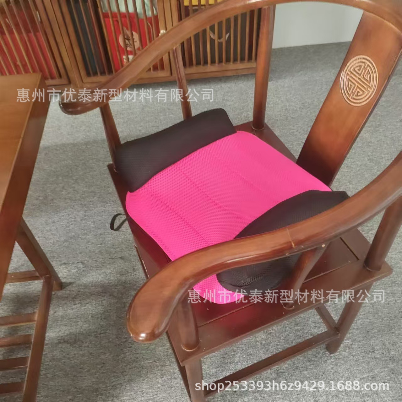Inflatable seat booster cushion inflatable cushion seat booster cushion mouth blow portable outdoor booster cushion cushion