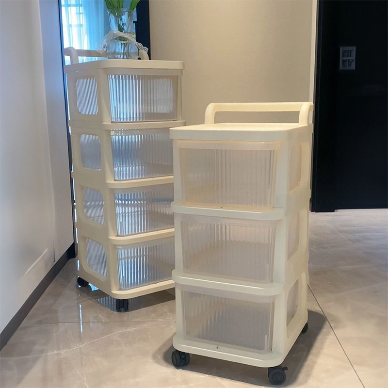 Drawer-Type Snack Storage Rack Household Toys Kidsren's Supplies Sundry Storage Cabinet under the Table Storage Trolley Shelf