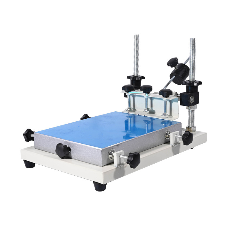 Small Screen Printing Machine Manual Screen Printing Table Screen Printing Machine Hand Printing Table Solder Paste Ink Printing Machine Screen Printing Table