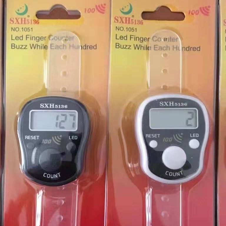 Поставки 1051, многоцветный, мини электронный кольцевой счетчик для напоминания