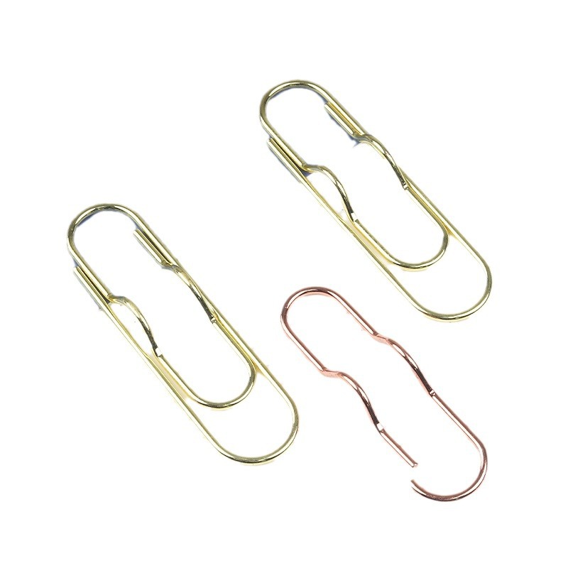 Multi-color notebook creative love pen holder metal fixed buckle portable pencil clip pen clip wholesale