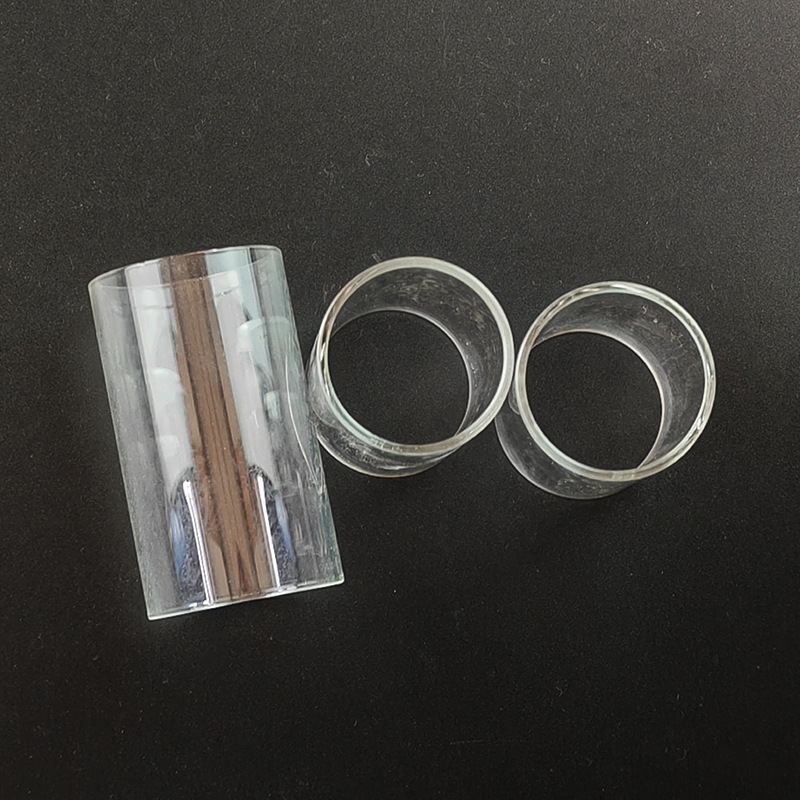 Wholesale Spot High Borosilicate Glass Transparent Glass Tube Round Glass Tube Experimental Equipment Transparent Tube Various Specifications