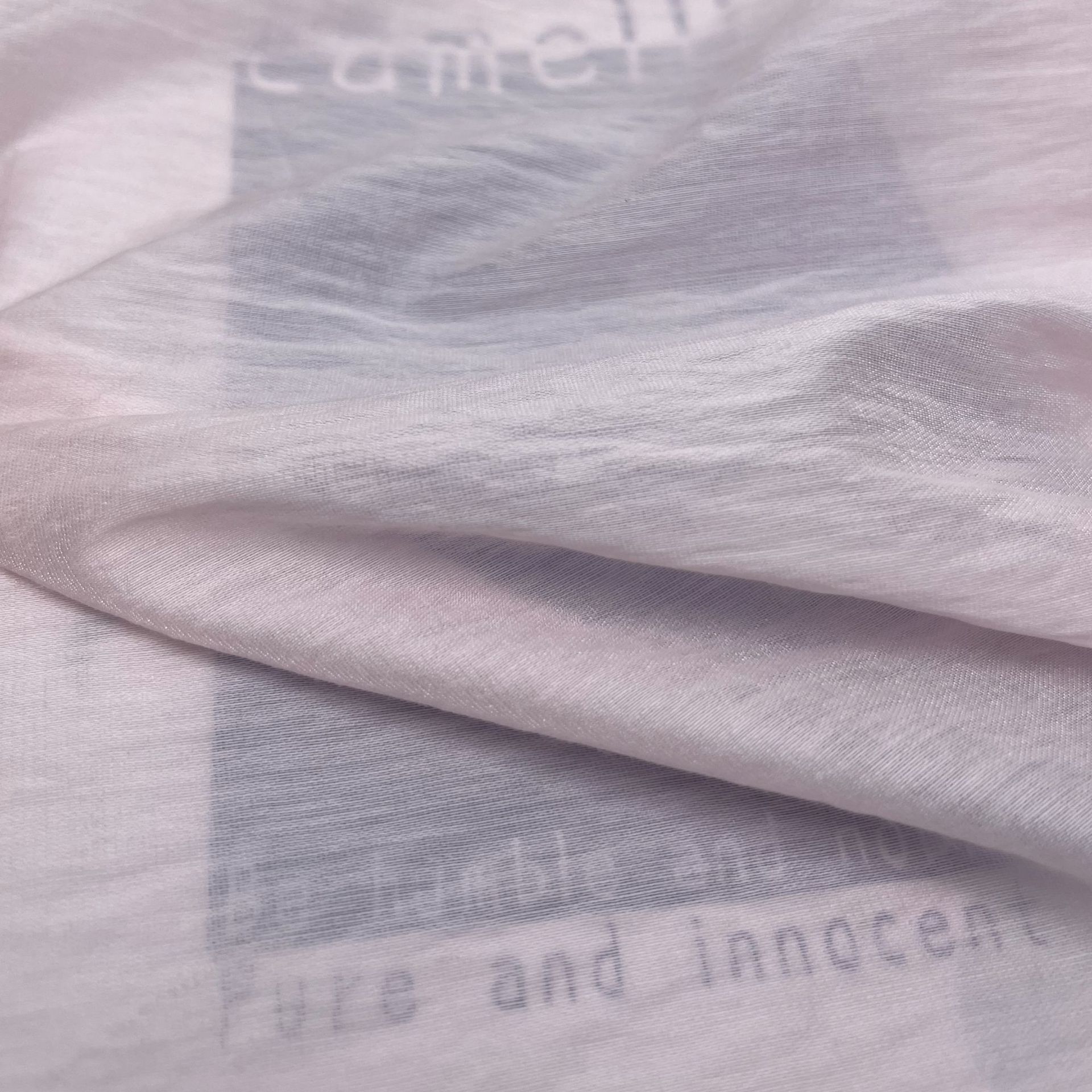 Nylon Linen Lyocell Blended Shirt Fabric Spring and Summer Hanfu Thin Transparent Fabric Shirt Sling Woven