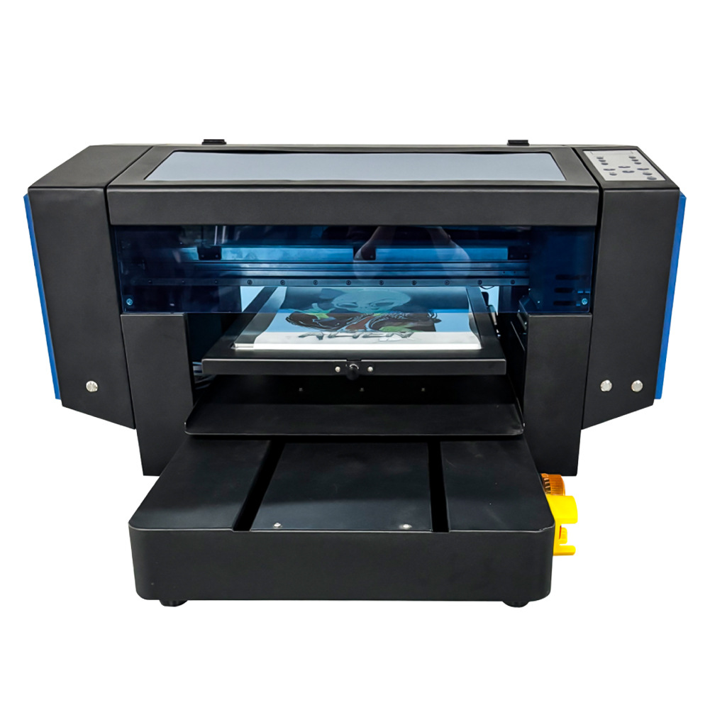 Hongtu Spot Small Single Workstation Dtg Textile Printing Machine Pure Cotton T-Shirt Sweatshirt Digital Printing Direct Injection Printer