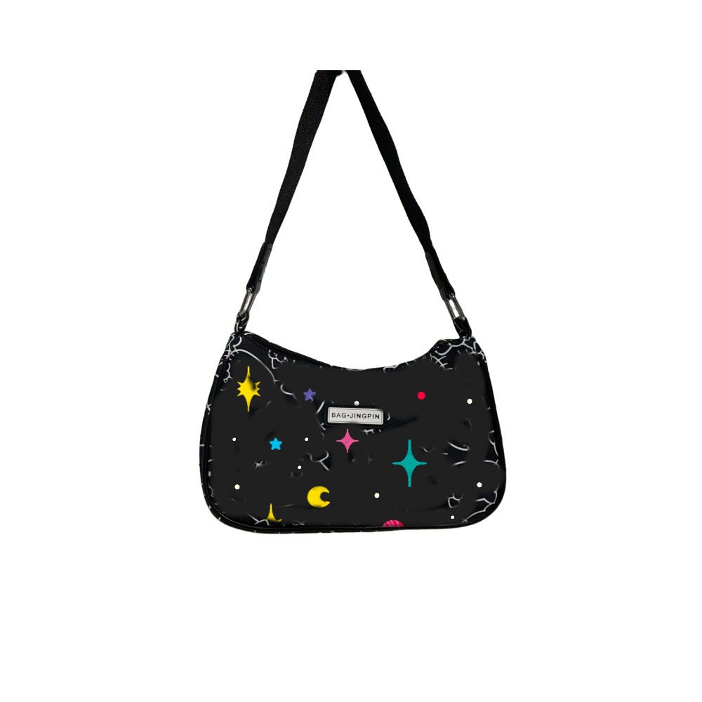 Cartoon Cat New Cute Bag Girl's Underarm Bag Handbag Girl's Shoulder Bag Niche Cartoon Handbag