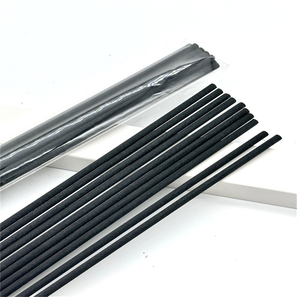 Cross-border exclusive supply of 3mm 4mm 5mm black and white wood color aromatherapy volatile rod fiber rod fragrance expansion rod