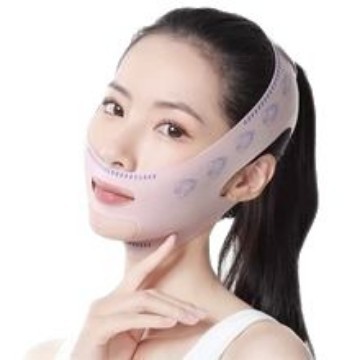 Shaped Face Bandage V Face Lifting Tight Face French Pattern Sagging Face Carving Mask Full Face Lifting Artifact Double Chin