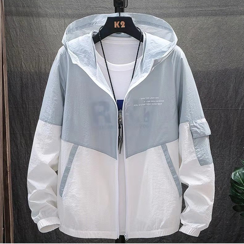 Summer Sun Protection Clothing, Windbreaker, Thin Outdoor Quick-Drying Clothing for Men and Women, Wholesale Printed Logo, Fishing and Casual Sun Protection Clothing