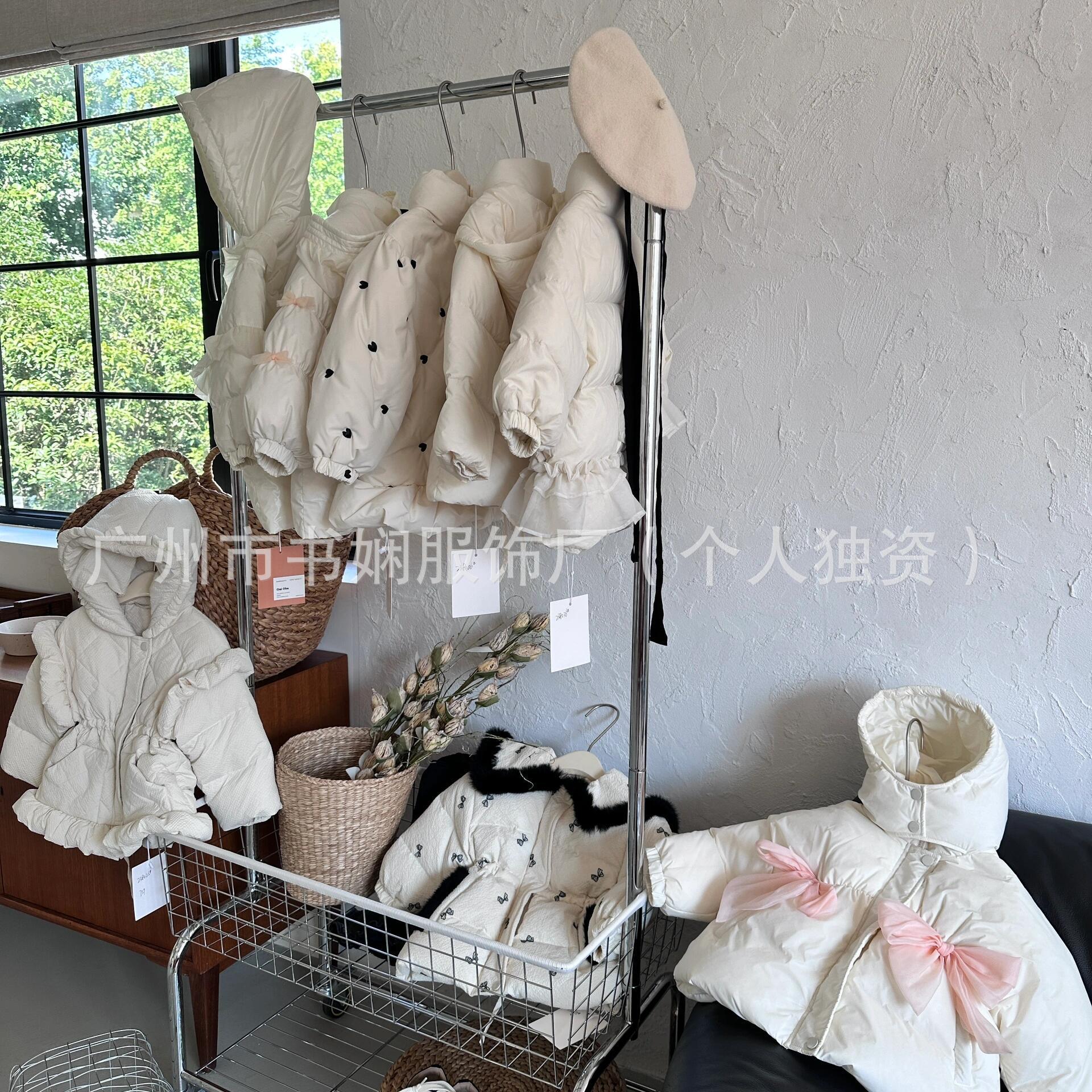 Balabala Nuoyan Brand Children's Wear Winter Down Jacket cotton-padded jacket Factory Physical Store Live Supply