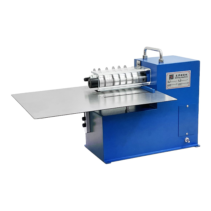 Leather Cutting Machine, Strip Cutting Machine, Speed-Adjustable Strip Pulling Machine, Rhinestone Plastic Pvc Board Silicone Belt Cutting Machine, High Efficiency