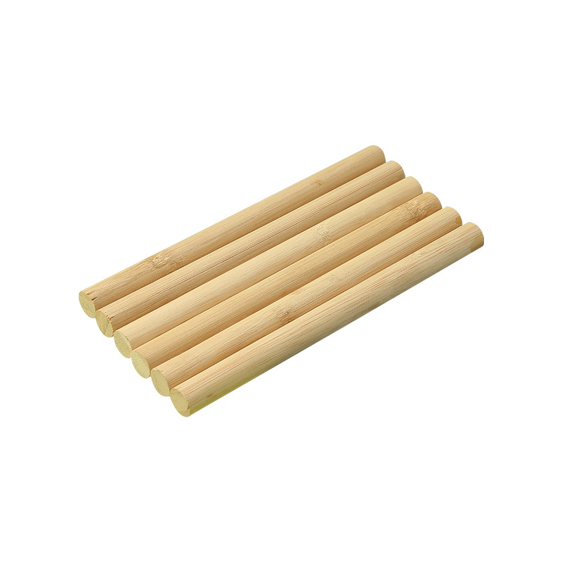 Customized 5mm Bamboo Stick Round Stick Joystick Bamboo Stick Crafts Handmade DIY Assembled Flagpole Flower Arrangement Support Rod Bamboo Stick
