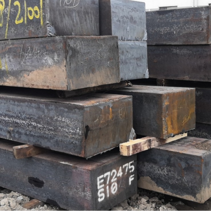 Большой прямоугольный биллет Gcr15 330*460/370*520 для ковки