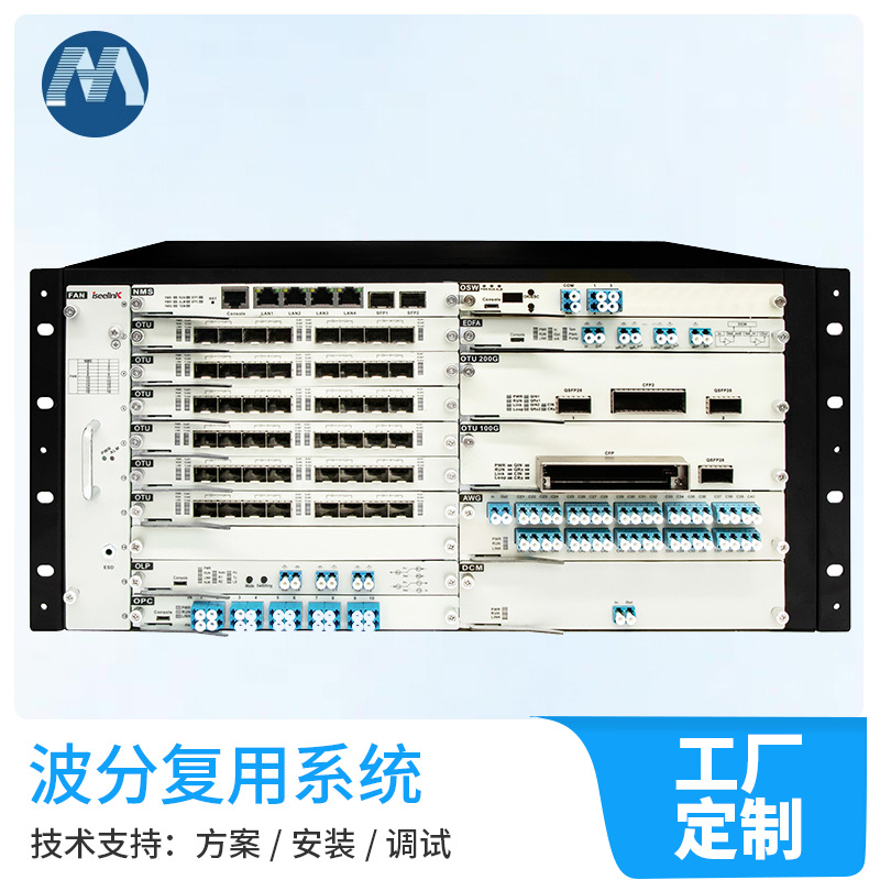 Dwdm Wdm оборудование система передачи 400g стоечный тип некогерентный без активной волны