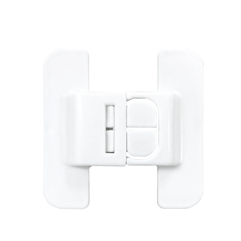 Refrigerator Door Closer Cabinet Drawer Safety Lock Push-pull Door Lock Punch-free Refrigerator Door Lock Baby Anti-opening Buckle