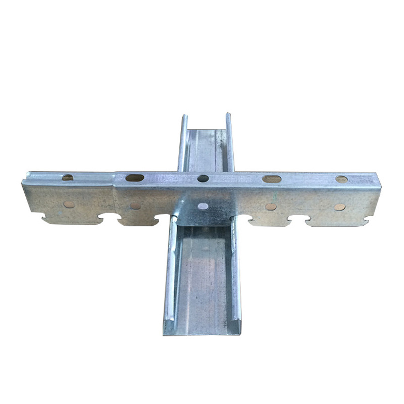 Manufacturer Wholesale V Card Light Steel Keel Ceiling Partition Wall Ceiling Gypsum Board Decorative Shockproof Indoor Keel