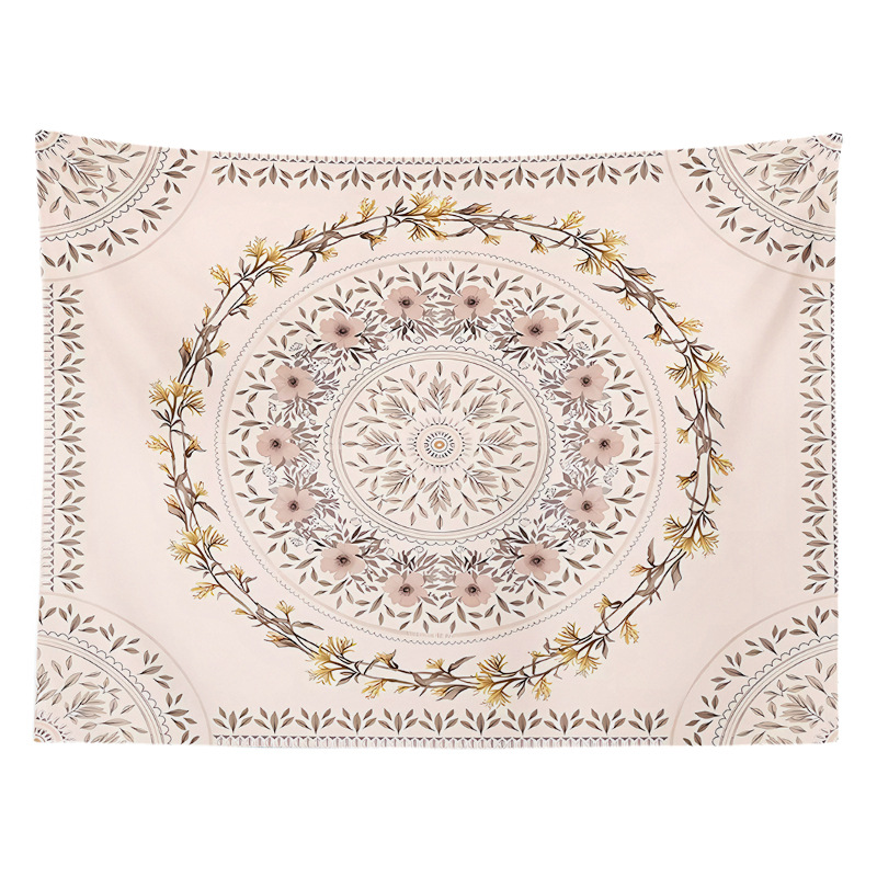 Cross-Border Popular Tapestry Amazon Tuem Tapestry Hanging Bushiyin Tapestry Custom Background Cloth Bohemian Tapestry