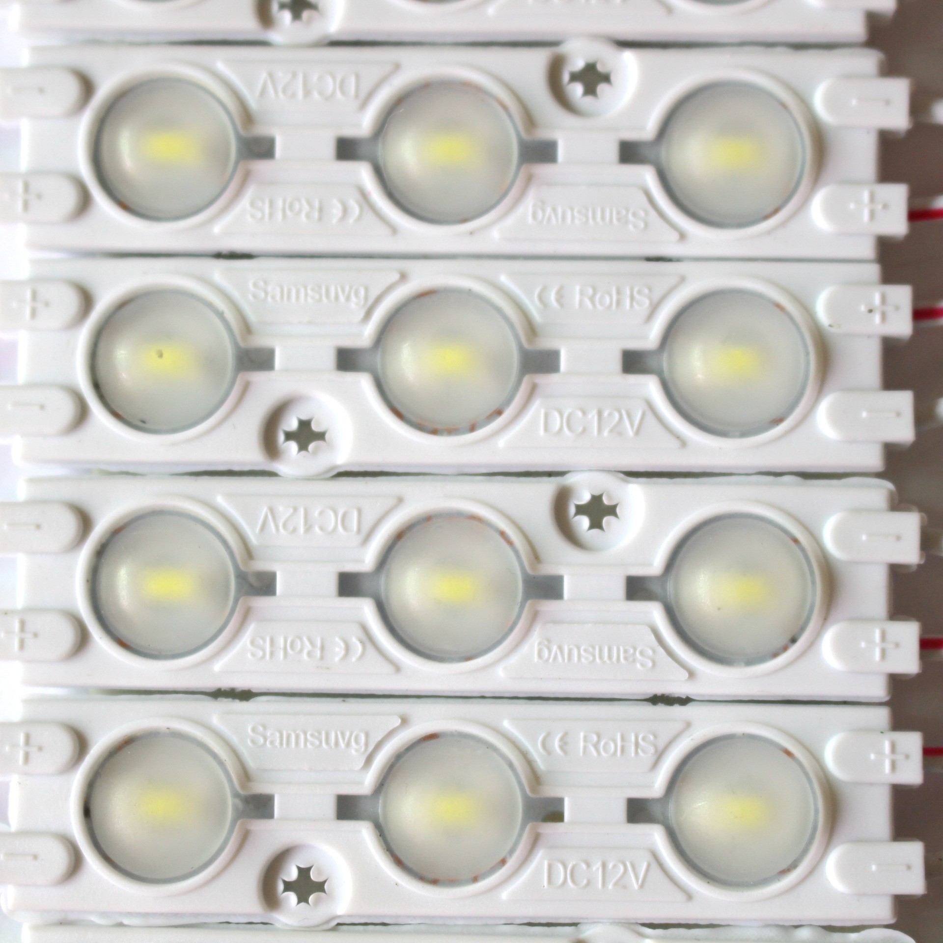 LED advertising module 6 lights 5054 waterproof module led waterproof module injection molding module highlight module