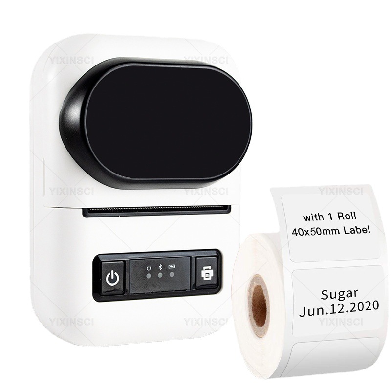 Portable Bluetooth, portable thermal, barcode printer mobile phone Bluetooth computer label printer