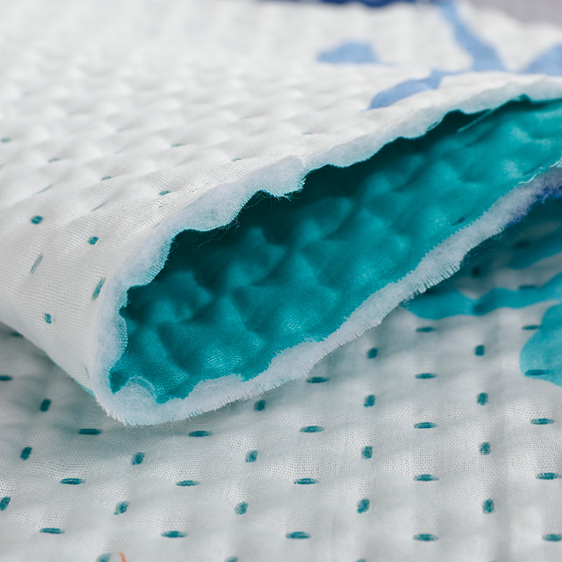 Factory wholesale bed cover four seasons universal double-sided dual-use quilted non-wrinkle non-slip bed sheet cover extra large Kang blanket