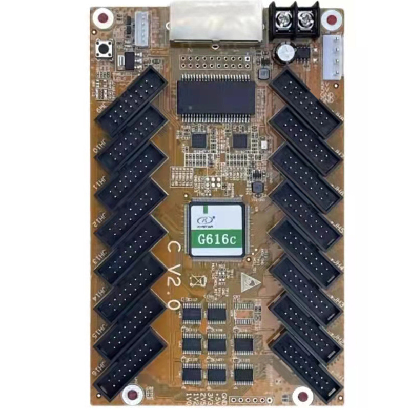 Kaishida G616c/616F receiving card is full color LED display synchronous controller support 16-port signal