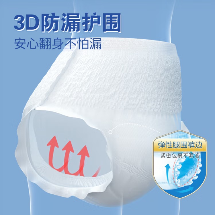 Anerkang adult pull-up pants underwear diapers male and female elderly maternal diaper M L XL three sizes optional