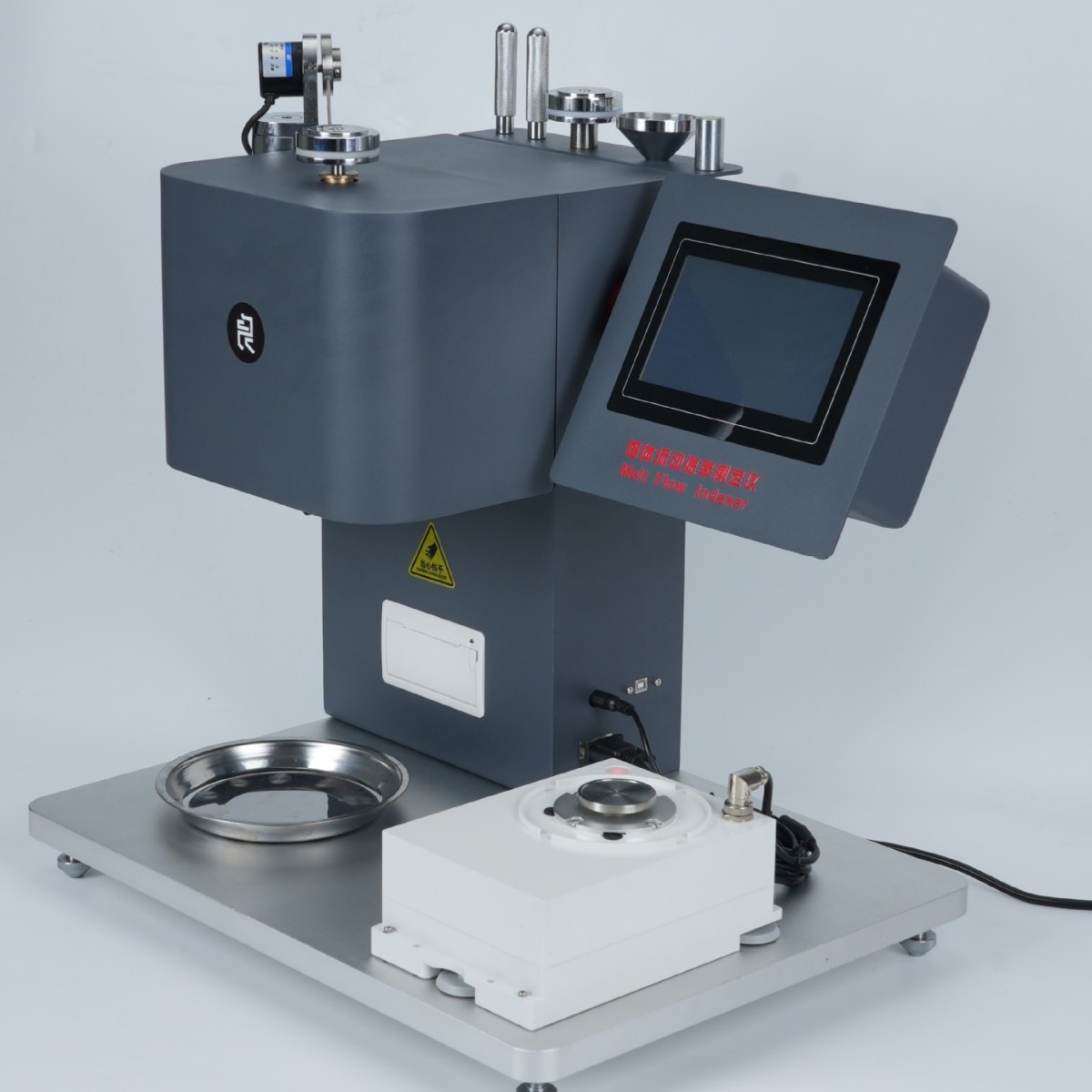 Интегрированный метр индекса плавления с сенсорным экраном, автоматический метр скорости потока плавления