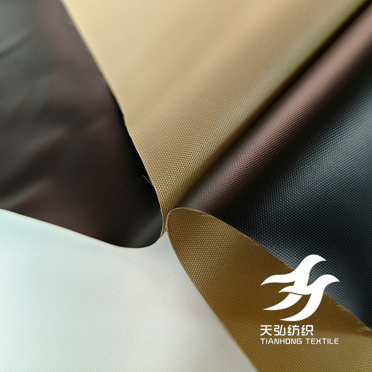 210D Oxford cloth vinyl fabric waterproof UV resistant tent fabric outdoor vinyl canopy fabric full shading vinyl fabric