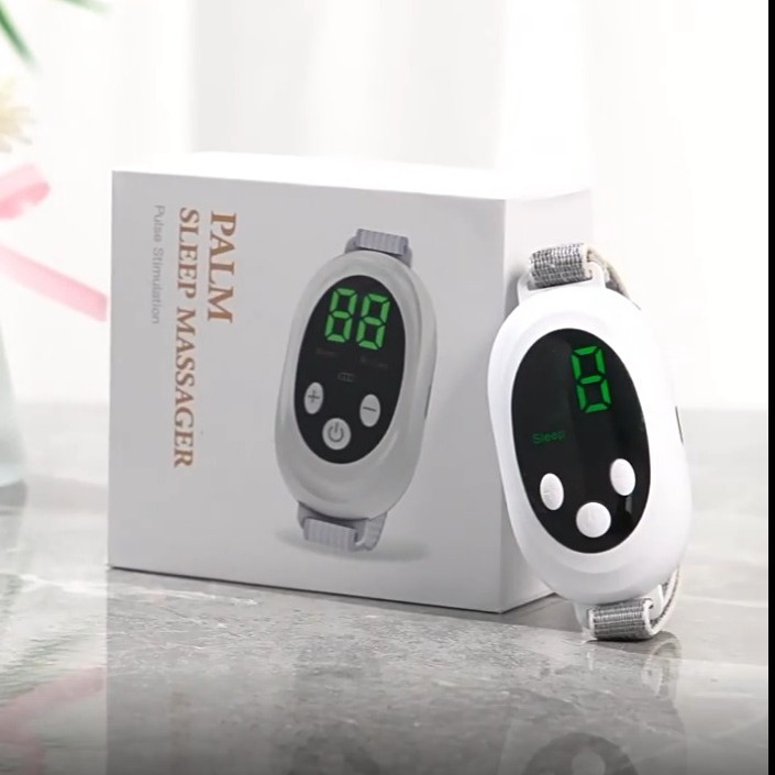 New Screen Display Simple White Noise Sleep Instrument Hand-Held White Negative Ion Pulse Decompression Sleep Aid Sleep Artifact