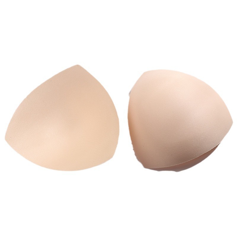 Ultra-thin Chest Pad Insert Beauty Back Underwear Anti-bump Triangle Latex Replacement Pad Sports Underwear Chest Pad Sponge Pad