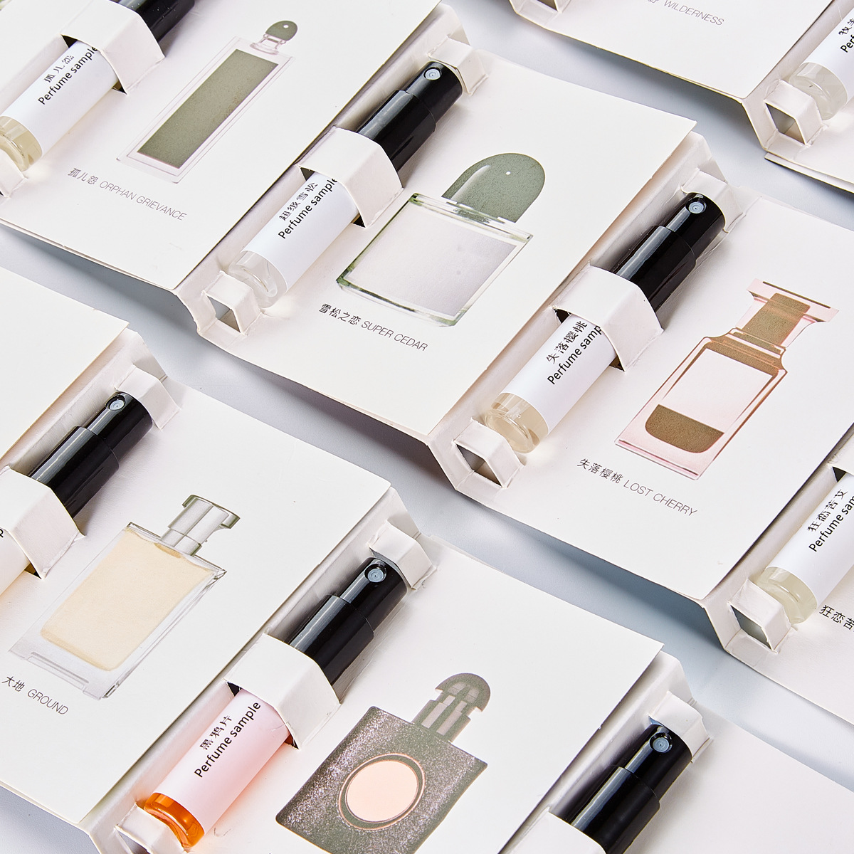 3 мл образец парфюма Q версии карточка пробная для мужчин и женщин стойкий натуральный легкий аромат портативный подарок ночной рынок оптом