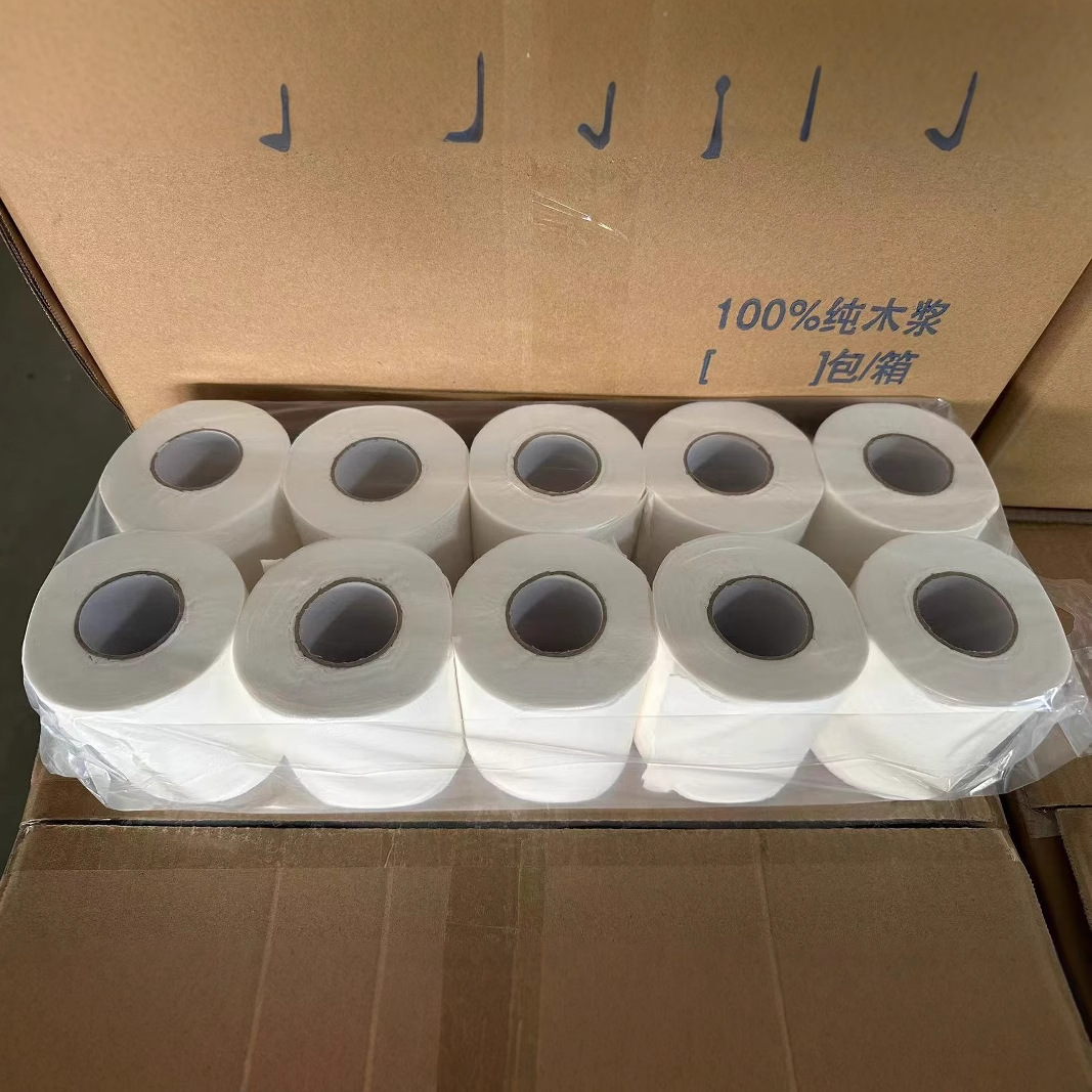 Factory Outlet Hotel Hollow Roll Commercial Roll Paper Homestay Toilet Roll Paper Hotel Room Small Roll Paper Hollow Paper