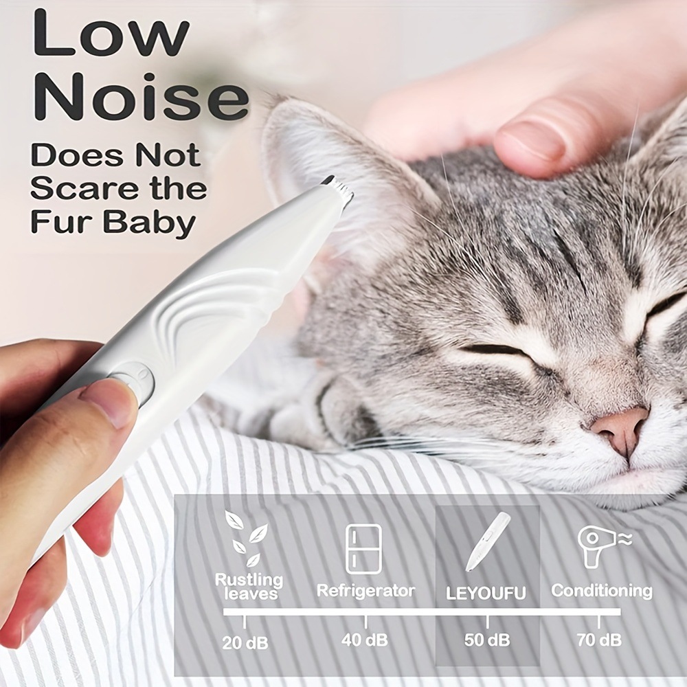 2025 New Cross-Border Low Noise Pet Grooming Trimmer Dog Paw Trimmer for Pet Grooming