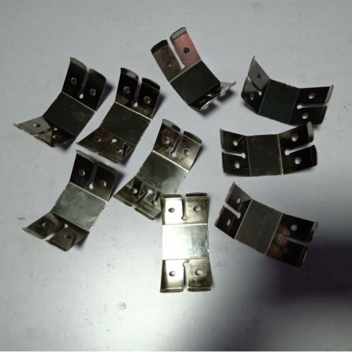 Light Steel Keel Gypsum Board Ceiling Double Spring Hanger Butterfly Clip Fastener Stainless Steel Painted Accessories Export