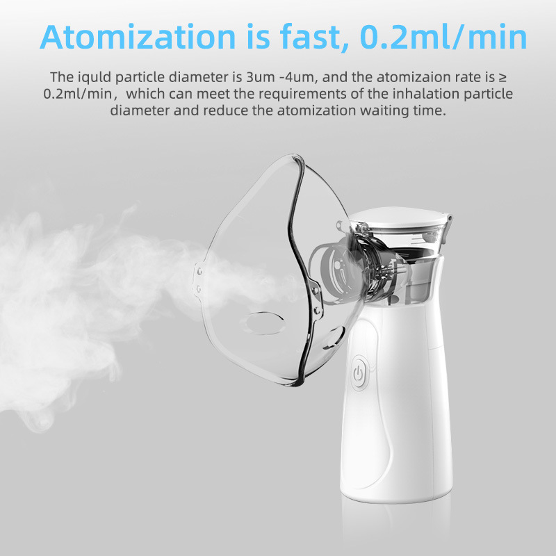 Manufacturer's Foreign Trade Wholesale N1 Nebulizer for Children and the Elderly, Compressed Fine Mist Handheld Nebulizer, Silent Medical Use