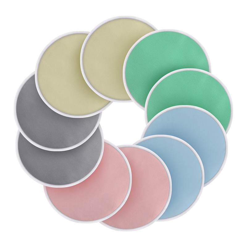 Amazon foreign trade anti-overflow breast pad three-layer bamboo fiber anti-overflow breast pad breastfeeding anti-overflow breast pad washable breast pad