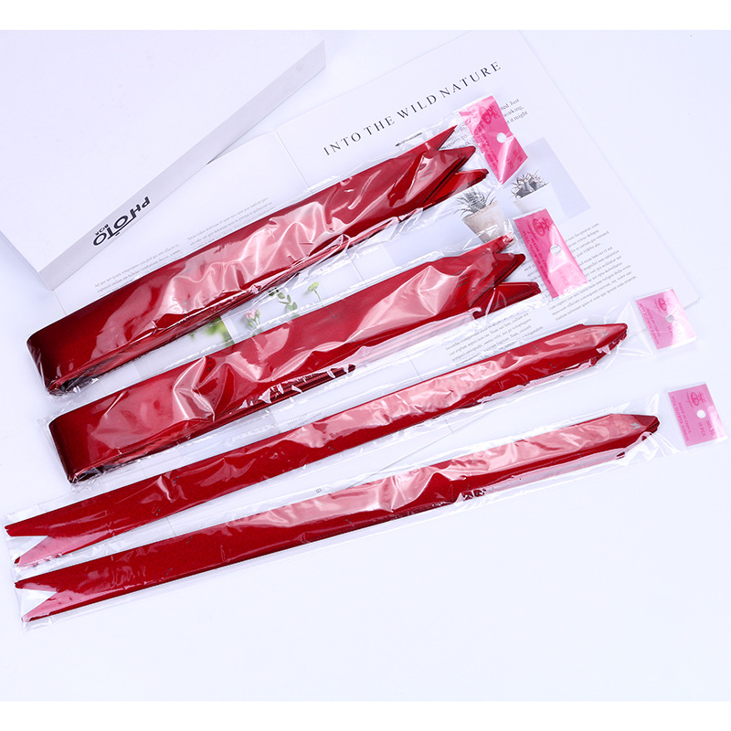 Colored Onions Glitter Flower Wedding Team Decoration Party Holiday Supplies Bow Flower Plastic Frosted Hand Flower