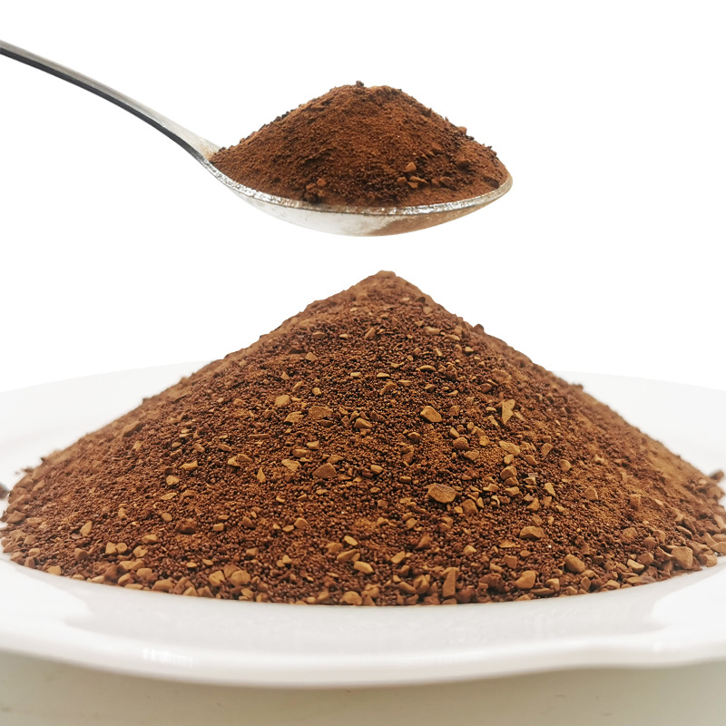 Vietnam instant coffee powder small grain coffee bean powder freeze-dried pure coffee powder black coffee raw material factory wholesale