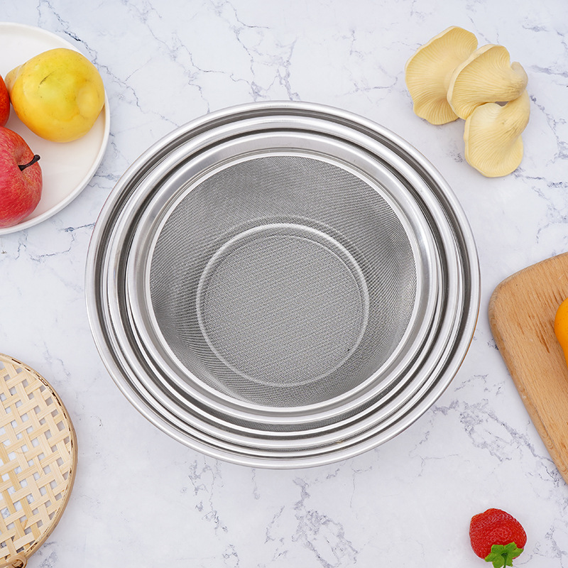 Прямые поставки с завода корзина для мытья посуды из нержавеющей стали домашняя дренажная корзина сито для риса фруктовая корзина оптом
