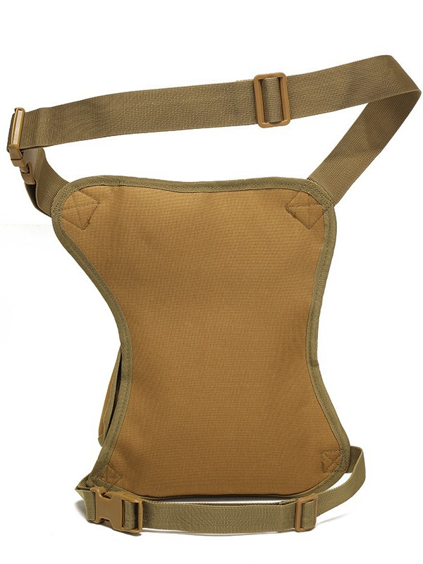 New Outdoor Camouflage Tactical Leg Bag Outdoor Training Camping Small Waist Bag Mountaineering Riding Multifunctional Waterproof Waist Bag